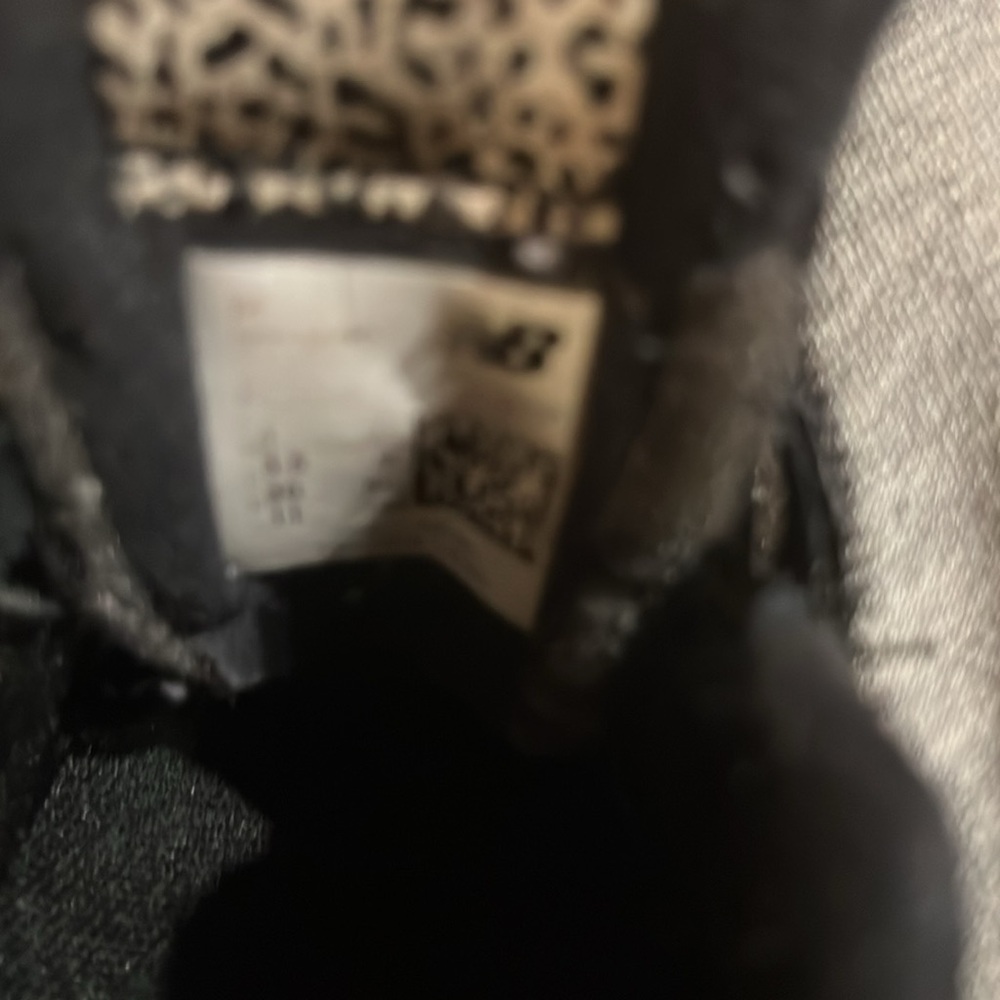 New Balance Black/Tan Leopard baby girl sneakers - Picture 5 of 5